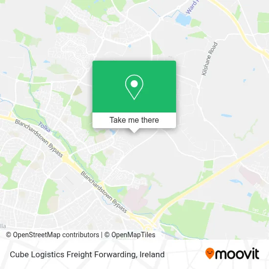 Cube Logistics Freight Forwarding map