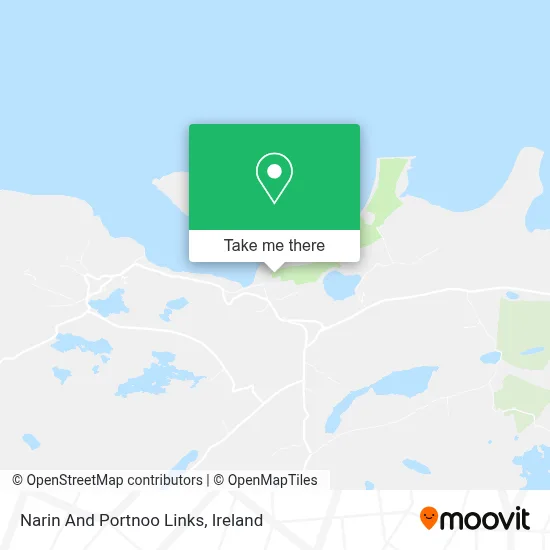 Narin And Portnoo Links map