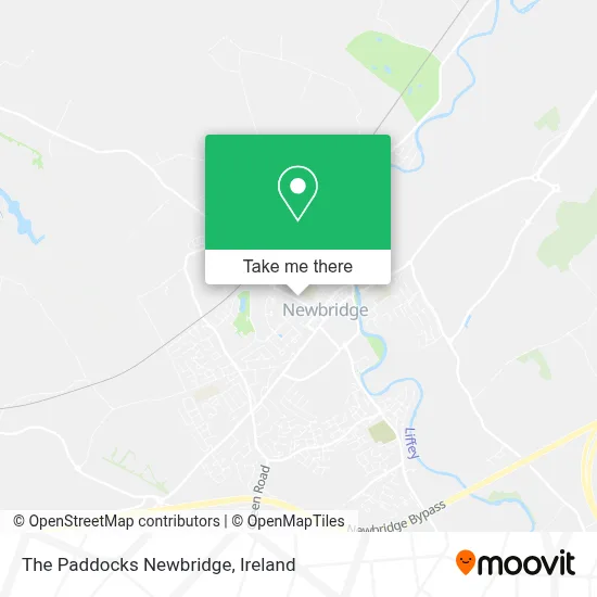The Paddocks Newbridge map