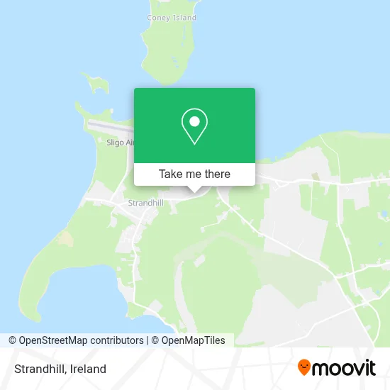 Strandhill map