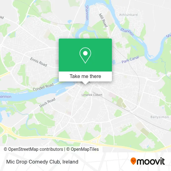 Mic Drop Comedy Club map