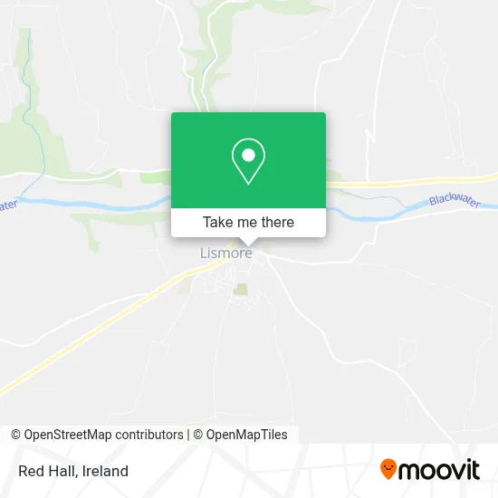 Red Hall map