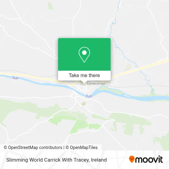 Slimming World Carrick With Tracey map