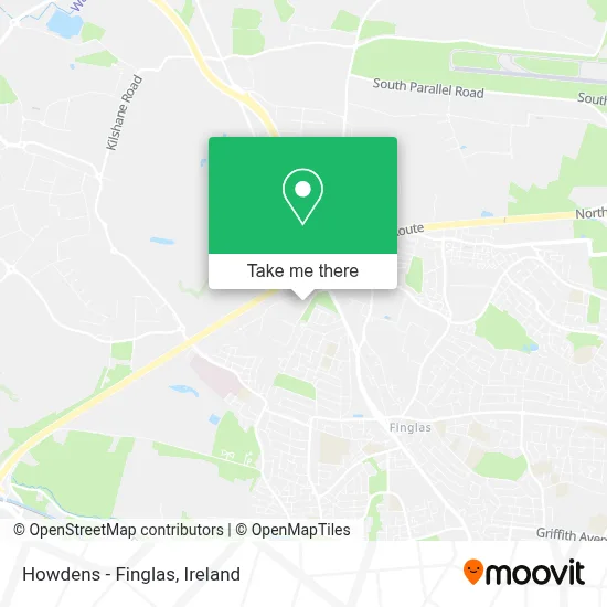 Howdens - Finglas map