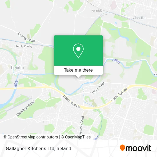 Gallagher Kitchens Ltd map