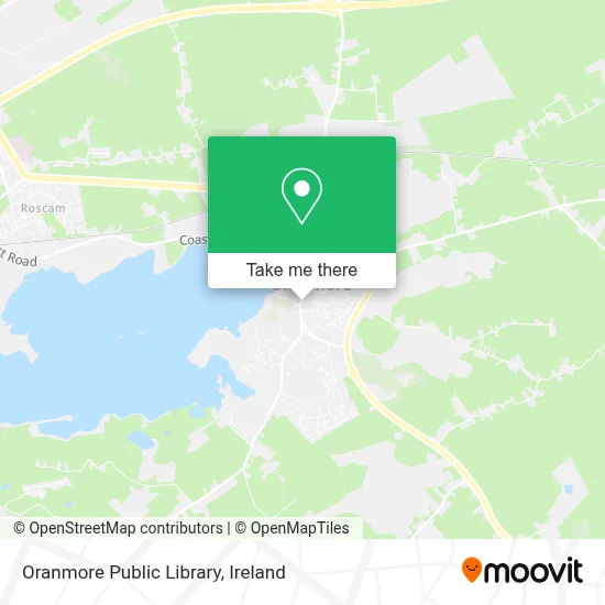Oranmore Public Library map