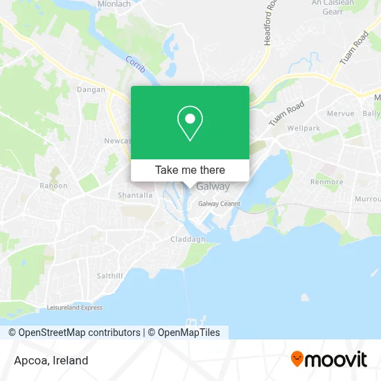 Apcoa map