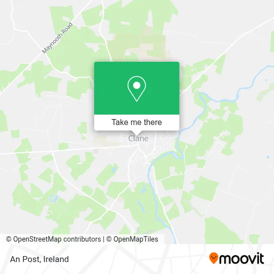 An Post map