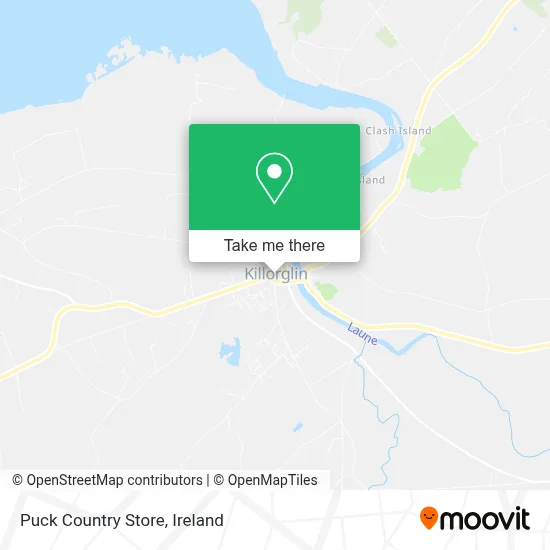 Puck Country Store map