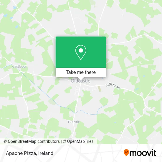 Apache Pizza map