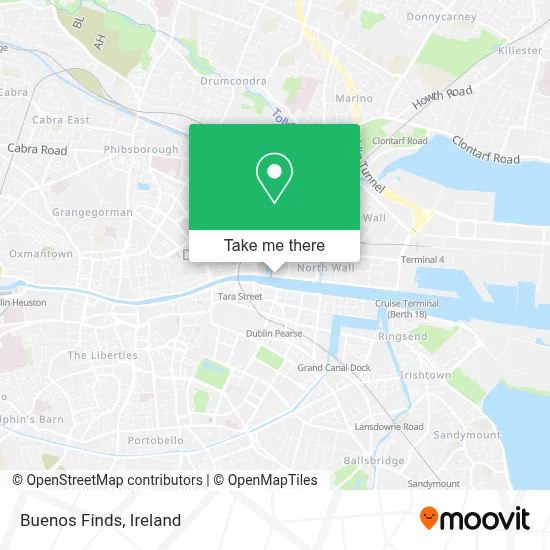 Buenos Finds map