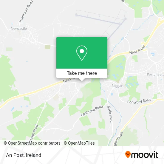 An Post map