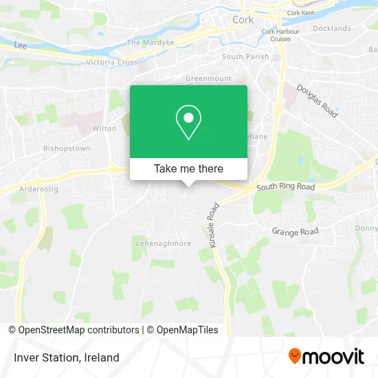 Inver Station map
