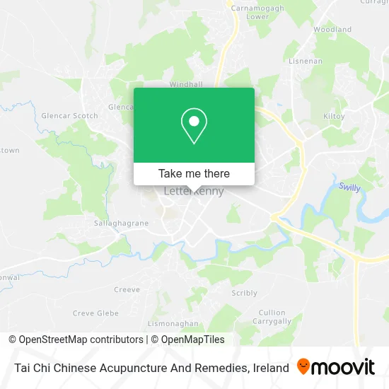 Tai Chi Chinese Acupuncture And Remedies map