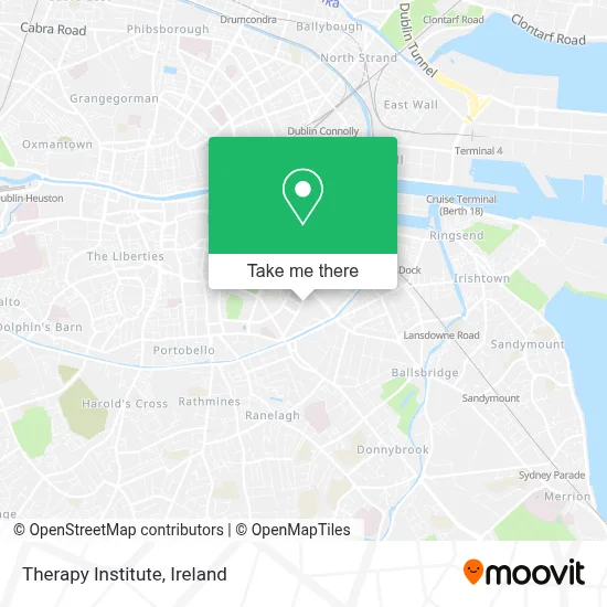 Therapy Institute map