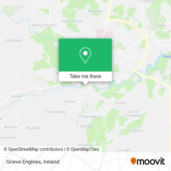 Grieve Engines map