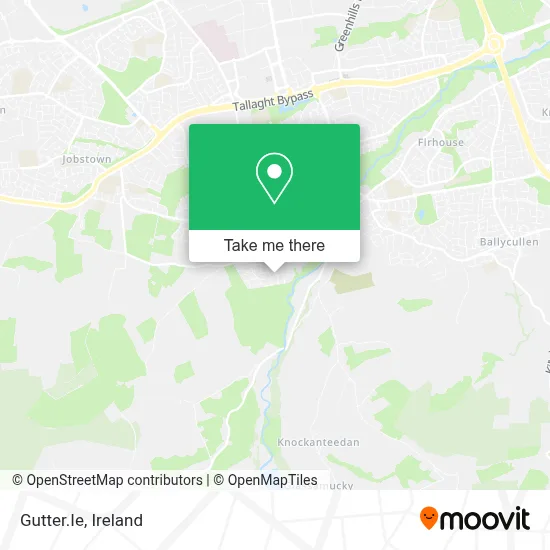 Gutter.Ie map