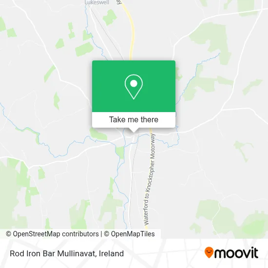 Rod Iron Bar Mullinavat map