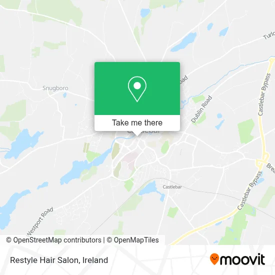 Restyle Hair Salon map