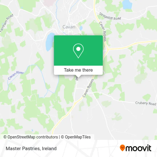Master Pastries map