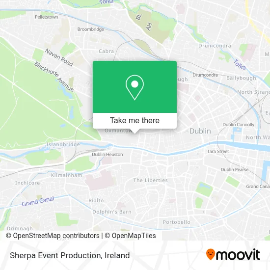 Sherpa Event Production map