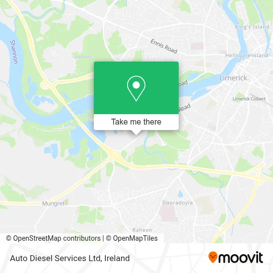 Auto Diesel Services Ltd map