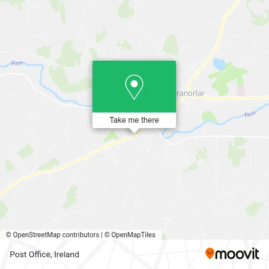 Post Office map