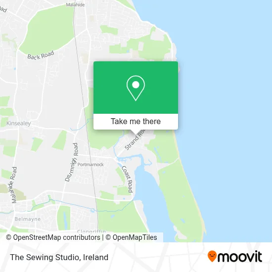 The Sewing Studio map