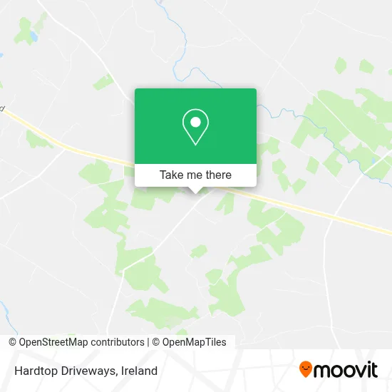 Hardtop Driveways map