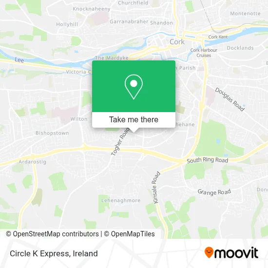 Circle K Express map
