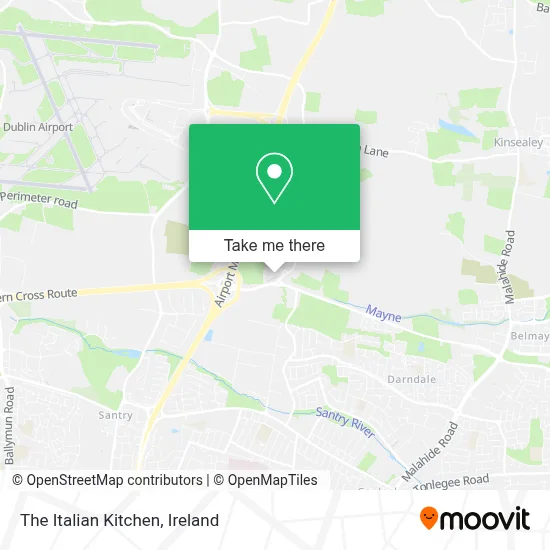 The Italian Kitchen map