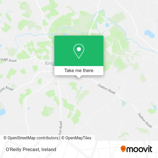 O'Reilly Precast map