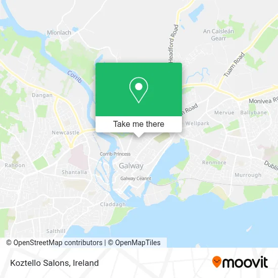 Koztello Salons map