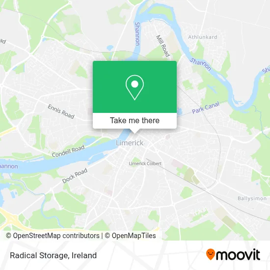 Radical Storage map