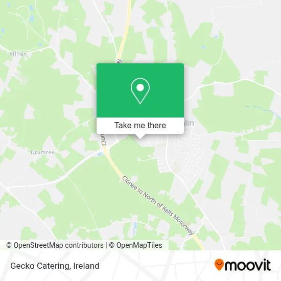 Gecko Catering map
