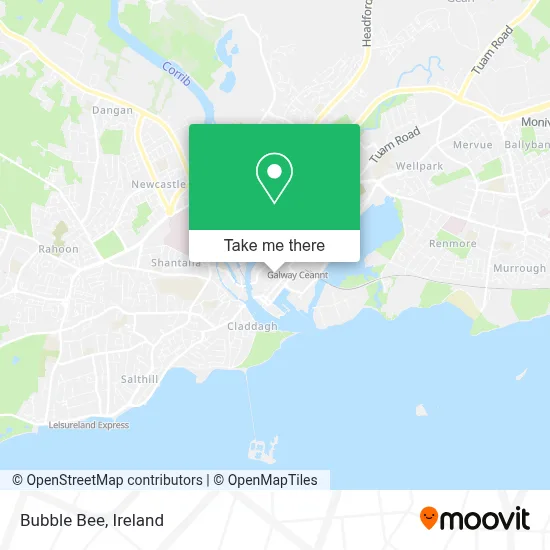 Bubble Bee map