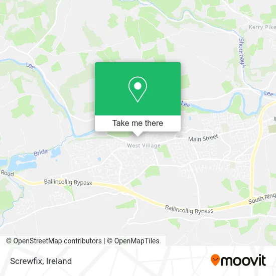 Screwfix map