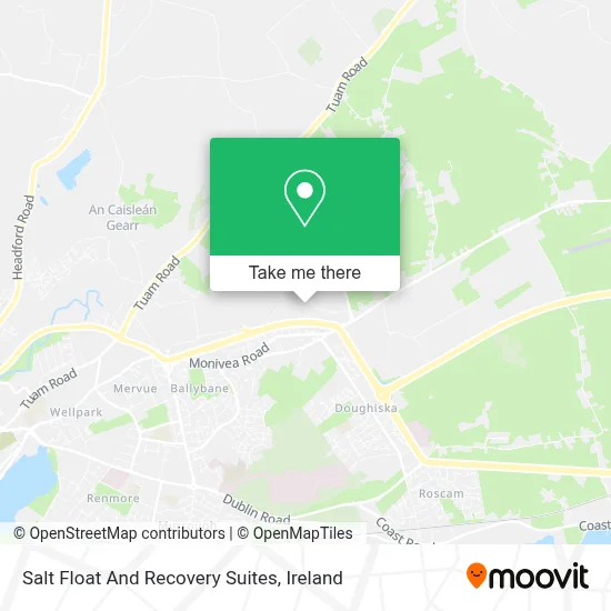 Salt Float And Recovery Suites map