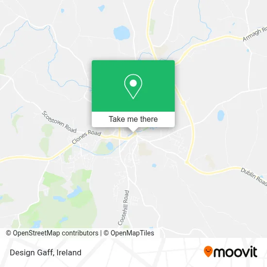 Design Gaff map