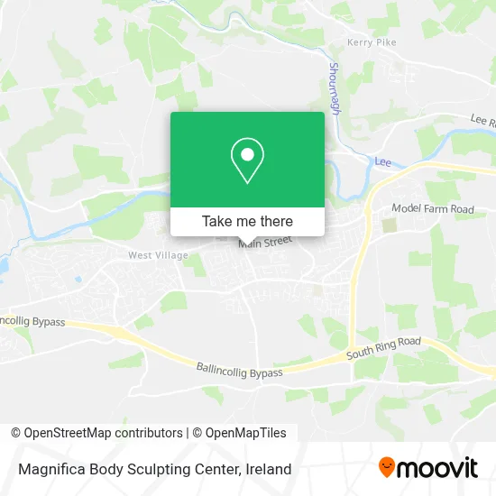 Magnifica Body Sculpting Center map