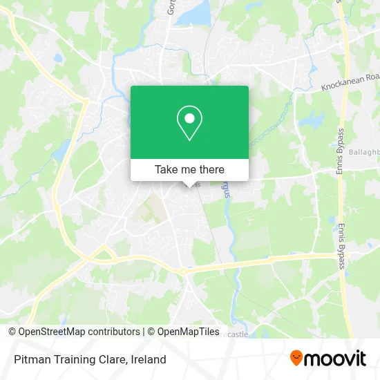 Pitman Training Clare map