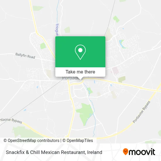 Snackfix & Chill Mexican Restaurant map