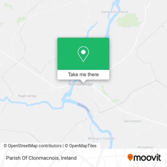 Parish Of Clonmacnois map