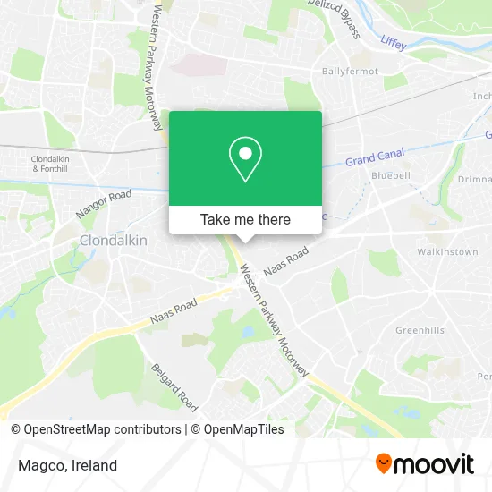 Magco map