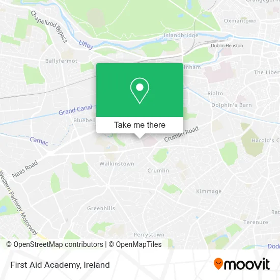 First Aid Academy map