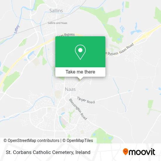 St. Corbans Catholic Cemetery map