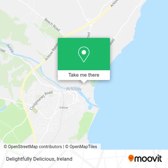 Delightfully Delicious map