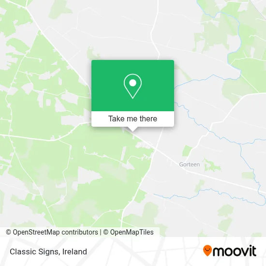Classic Signs map