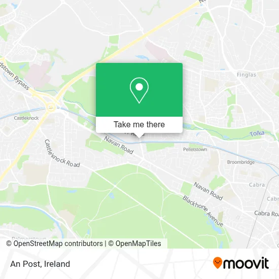 An Post map