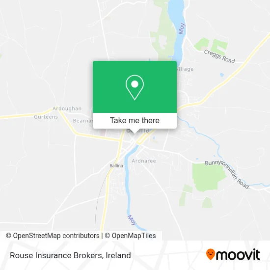 Rouse Insurance Brokers map